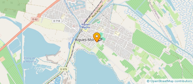 localisation de l'entreprise LA VIGUERIE à AIGUES-MORTES