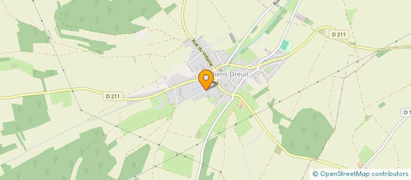 localisation de l'entreprise LA VIL JALICE  SAINT-AUBIN-MONTENOY