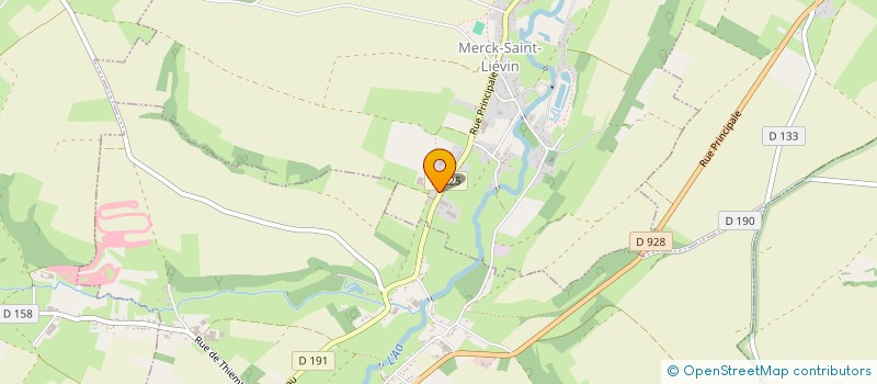 localisation de l'entreprise LA VILAINE  THIEMBRONNE