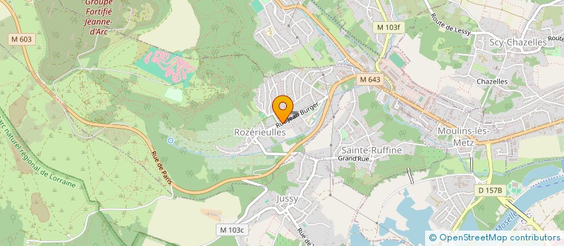 localisation de l'entreprise LA VILAUDIERE  GORZE