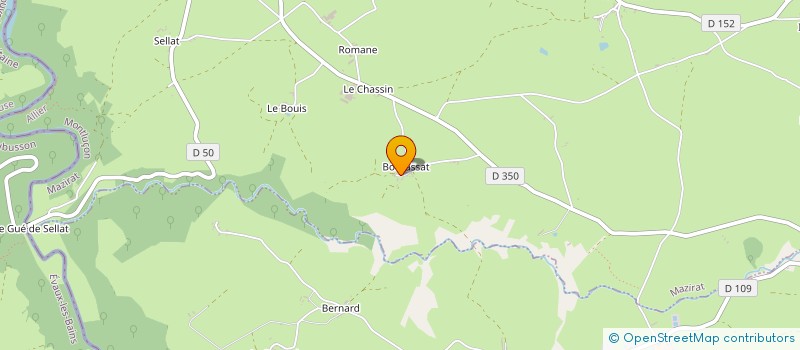 localisation de l'entreprise LA VILLA  MAZIRAT