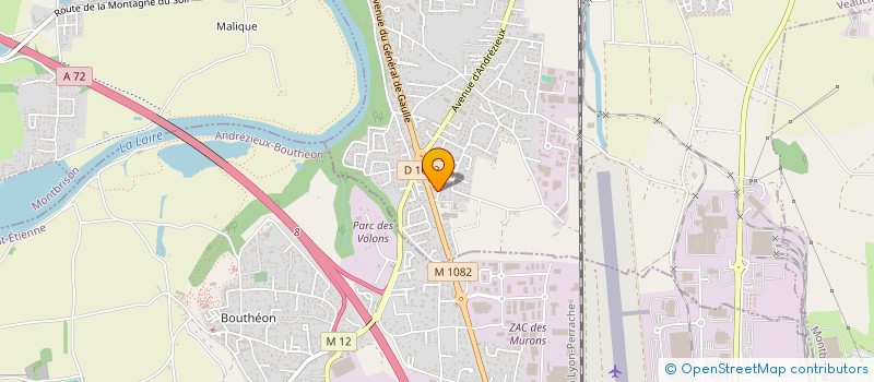 localisation de l'entreprise LA VILLA  VEAUCHE