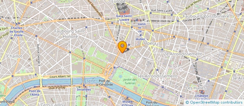 localisation de l'entreprise LA VILLA  PARIS