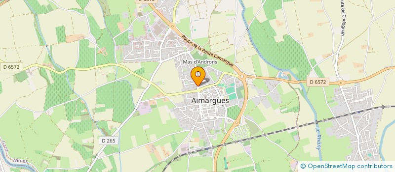 localisation de l'entreprise LA VILLA BANKA  AIMARGUES