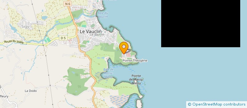 localisation de l'entreprise LA VILLA CARIBEENNE SARL à VAUCLIN