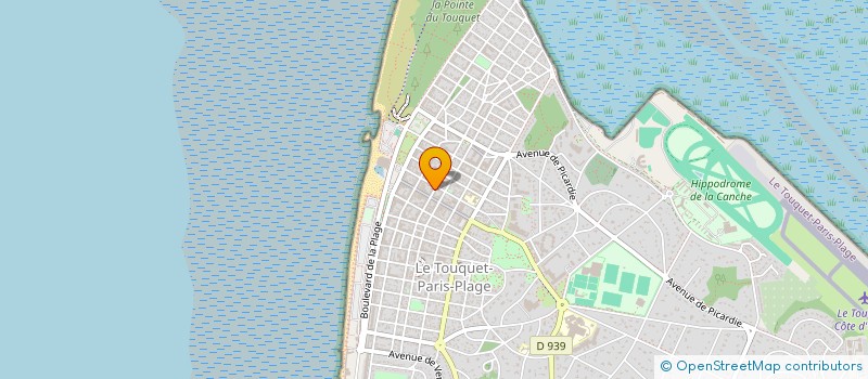 localisation de l'entreprise LA VILLA D'EMMAOL à LE TOUQUET-PARIS-PLAGE