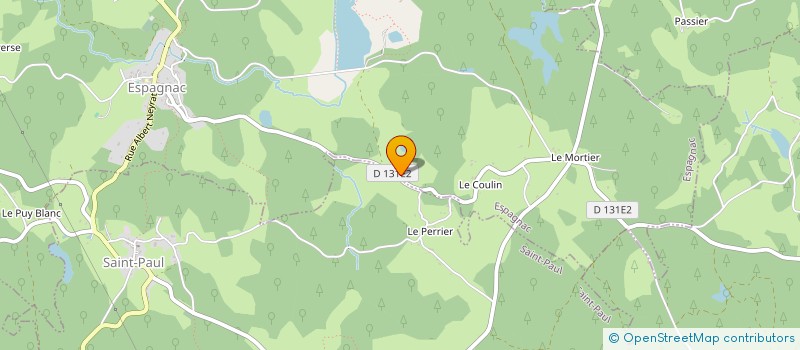 localisation de l'entreprise LA VILLA D'ESPAGNE  TULLE