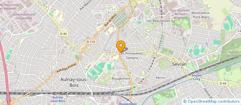 localisation de l'entreprise LA VILLA D'INES à SEVRAN
