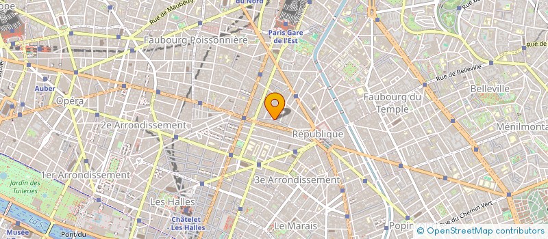 localisation de l'entreprise LA VILLA D'OR  PARIS