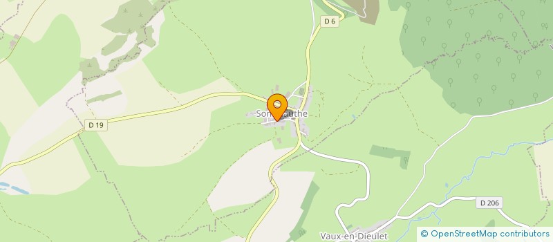 localisation de l'entreprise LA VILLA DE LA MARQUISE  SOMMAUTHE