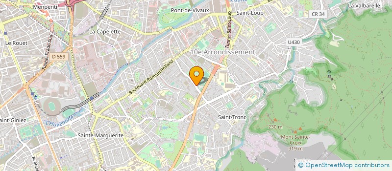 localisation de l'entreprise LA VILLA DE POETES à MARSEILLE
