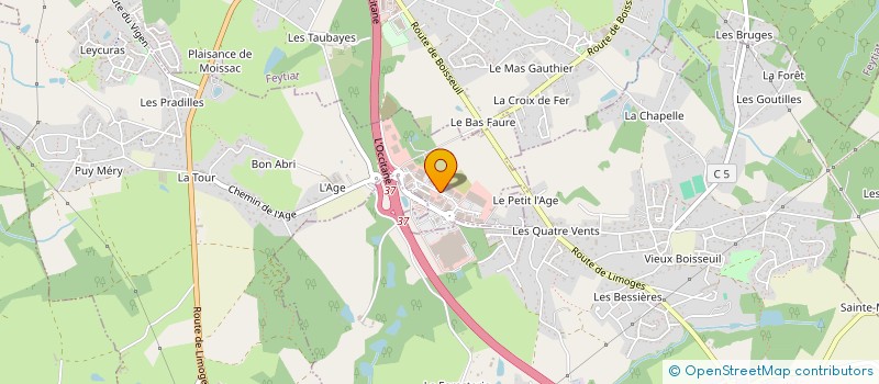 localisation de l'entreprise LA VILLA DES ARCHI à LE VIGEN