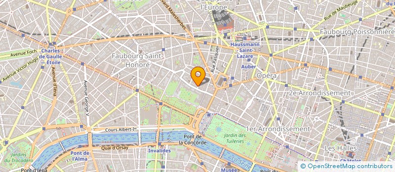 localisation de l'entreprise LA VILLA DORE  PARIS