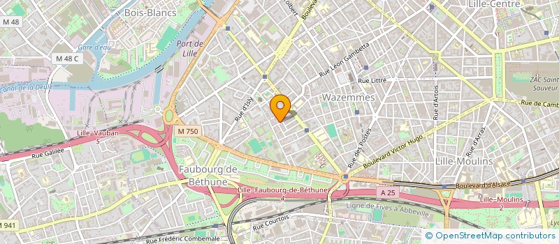 localisation de l'entreprise LA VILLA DU DRAG à LILLE