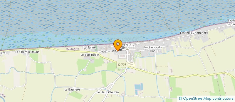 localisation de l'entreprise LA VILLA DU SILLON  CHERRUEIX