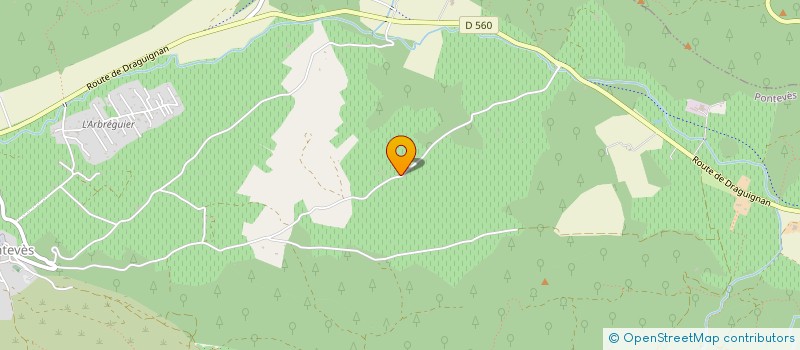 localisation de l'entreprise LA VILLA ETIENNE ET GERMAINE à PONTEVES