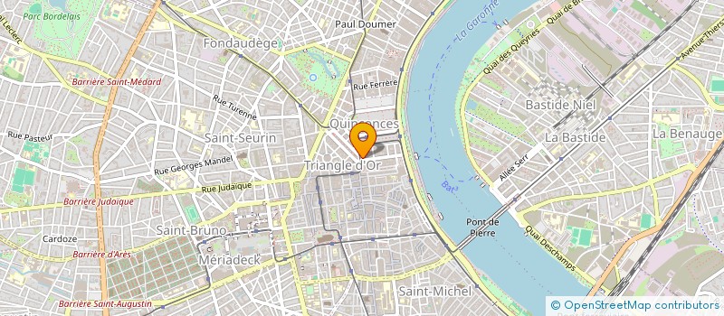 localisation de l'entreprise LA VILLA FERRET à BORDEAUX