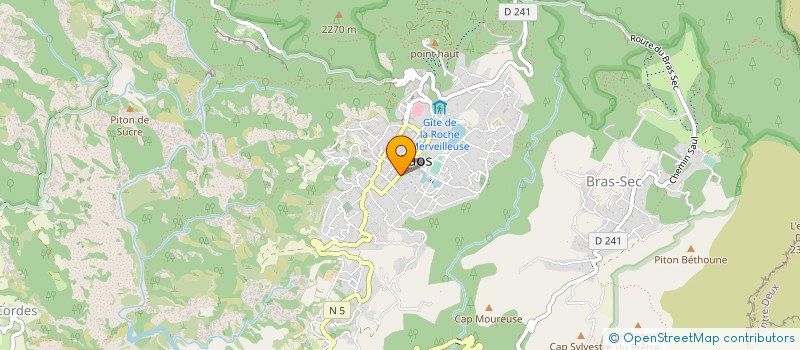 localisation de l'entreprise LA VILLA KAZUERA à CILAOS