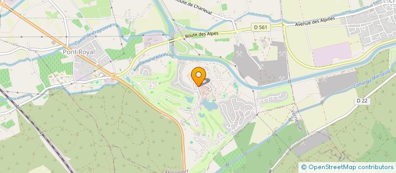 localisation de l'entreprise LA VILLA KEF - CLAIRE FOUCAULT  MALLEMORT