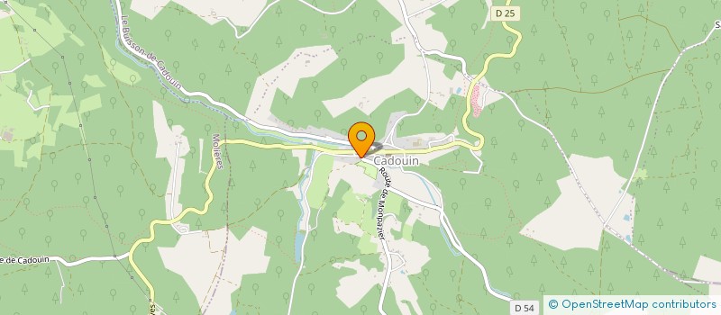 localisation de l'entreprise LA VILLA MARGUERITE EN PERIGORD  LE BUISSON-DE-CADOUIN