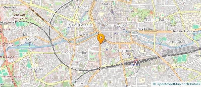 localisation de l'entreprise LA VILLA PACEENNE à RENNES