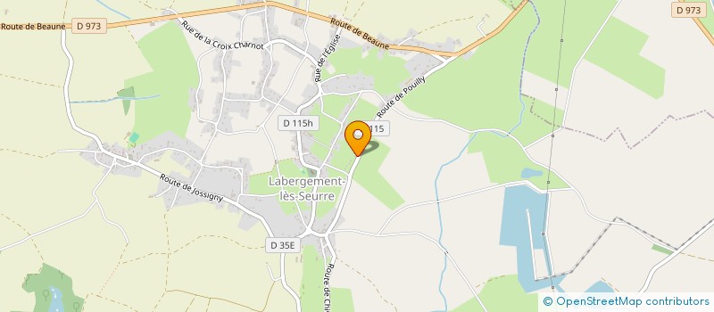 localisation de l'entreprise LA VILLA PROST  LABERGEMENT-LES-SEURRE