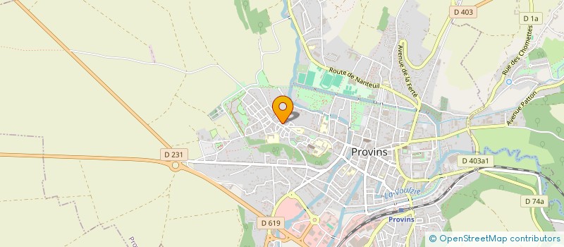 localisation de l'entreprise LA VILLA ROSA à PROVINS