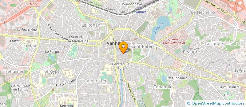localisation de l'entreprise LA VILLA VALENCIA à VANNES