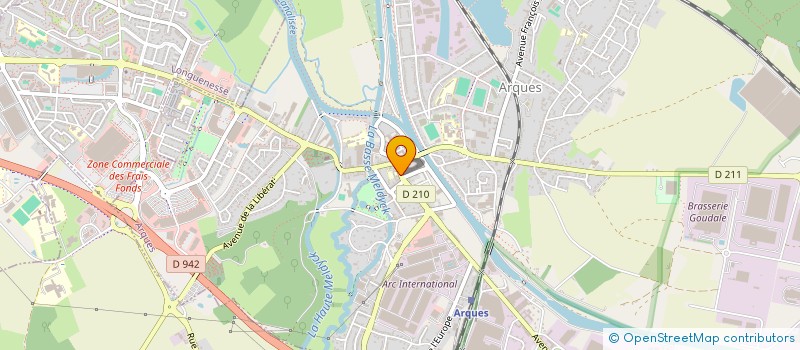 localisation de l'entreprise LA VILLA VAPE ARQUES à ARQUES