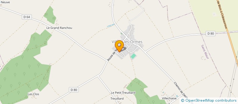 localisation de l'entreprise LA VILLARE à SAINT-MAUR