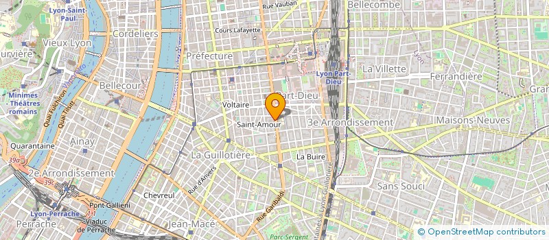 localisation de l'entreprise LA VILLE  A  VELO  LYON