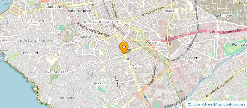 localisation de l'entreprise LA VILLE DANS TOUS SES ETATS à MARSEILLE