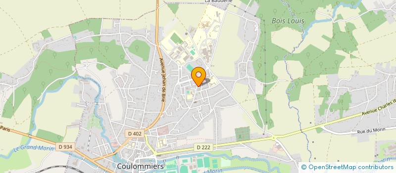localisation de l'entreprise LA VILLE HAUTE à COULOMMIERS