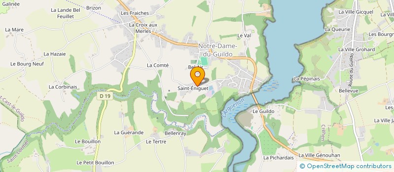 localisation de l'entreprise LA VILLE ORIEN  SAINT-CAST-LE-GUILDO