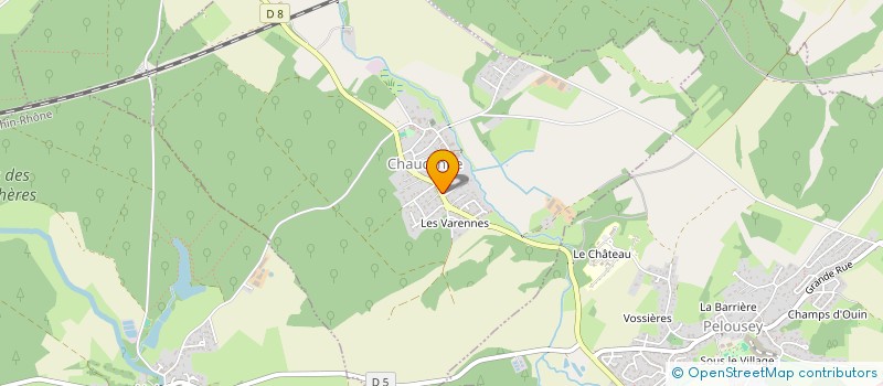 localisation de l'entreprise LA VILLERSBUZONNE  VILLERS-BUZON