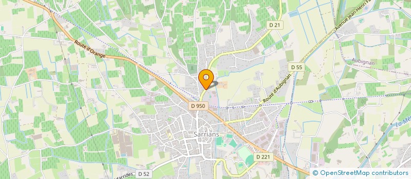 localisation de l'entreprise LA VINAIGRETTE  SARRIANS