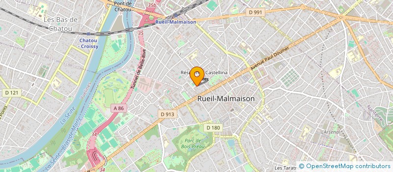 localisation de l'entreprise LA VINERIA à LE PECQ