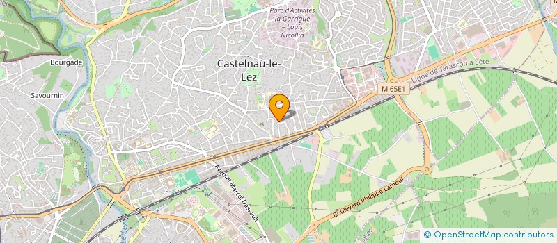 localisation de l'entreprise LA VINEUSE à CASTELNAU-LE-LEZ