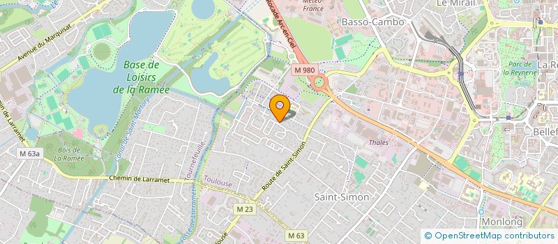 localisation de l'entreprise LA VIOLETERA à TOULOUSE