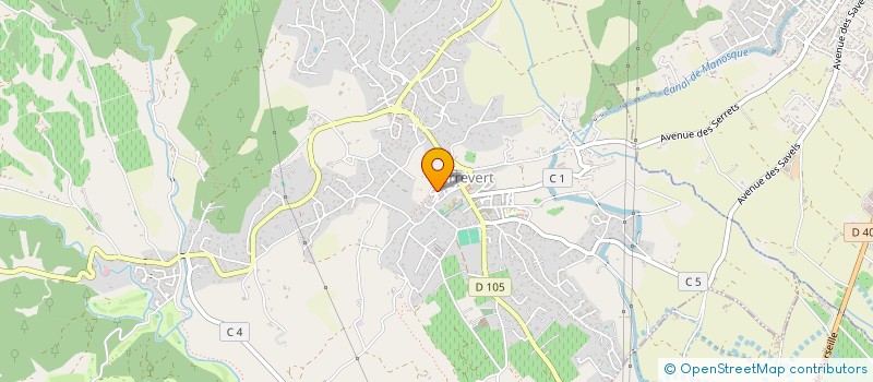 localisation de l'entreprise LA VIOLETTE  PIERREVERT