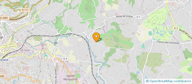 localisation de l'entreprise LA VIRGILIENNE II à GRASSE