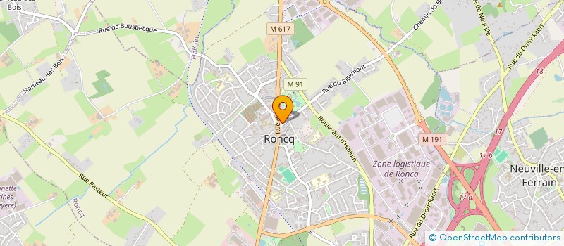 localisation de l'entreprise LA VISCOURT à RONCQ