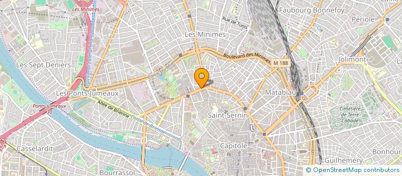 localisation de l'entreprise LA VISIERE à TOULOUSE