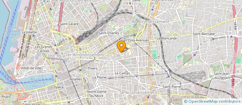 localisation de l'entreprise LA VISITATION à MARSEILLE