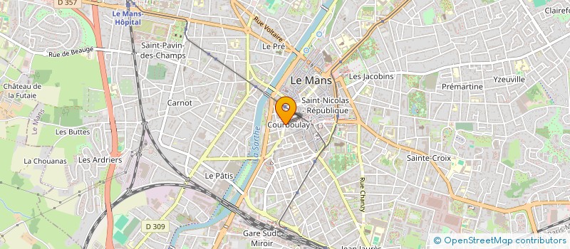 localisation de l'entreprise LA VISITATION RESIDENCE SERVICES à LE MANS