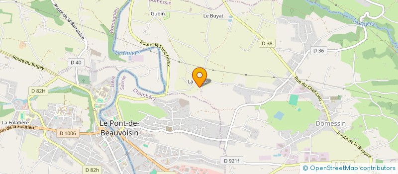 localisation de l'entreprise LA VISITE  DOMESSIN