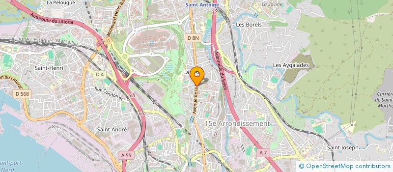 localisation de l'entreprise LA VISITE BRICOLAGE à MARSEILLE