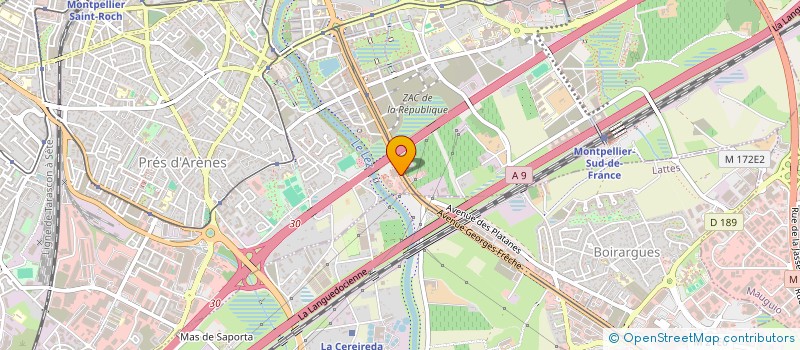 localisation de l'entreprise LA VITA AL DENTE à MONTPELLIER