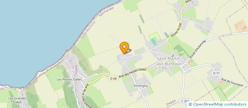 localisation de l'entreprise LA VITA DAVANTI  SAINT-MARTIN-AUX-BUNEAUX