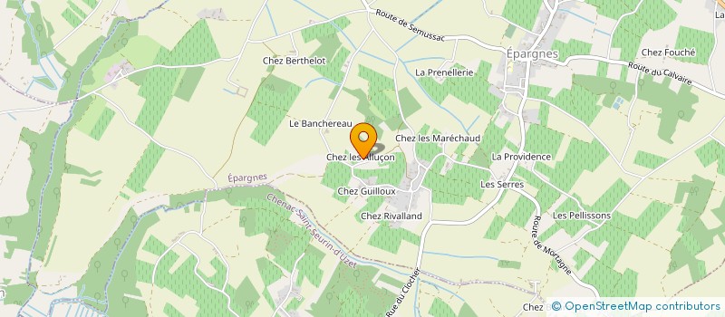 localisation de l'entreprise LA VITICOLE DURET BIO  EPARGNES